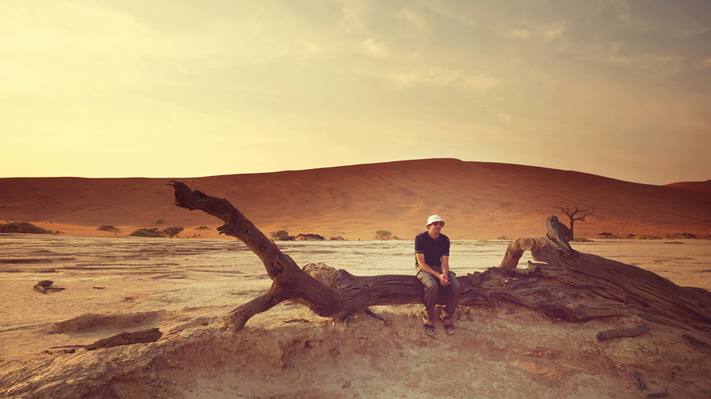 Illustrasjon klima og tørke 